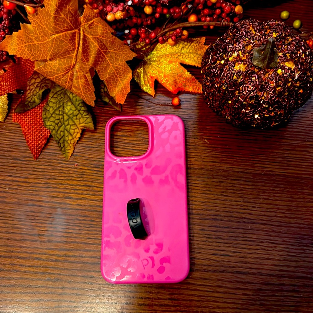 iPhone 14 Pro Max leopard loopy case